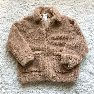 H&M Teddy Coat NWT
